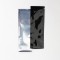 2” x 6” OD Clear/Black Pouch (1,000/case) - 02VSTBLK06BTNL