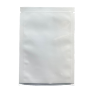white mylarfoil mini pouch