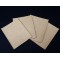 4.0" x 5.0" OD Kraft MylarFoil MiniPouch with Rounded Corners (1,000/case)  - 04NK05BTNRC