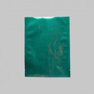 6.0" x 8.0" Green 3 side seal pouch