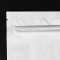 7.25" x 8" White Mylar Foil Pouch with Zipper (1,000/case) - 0725MFW08ZTE
