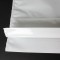 16" x 5.5" x 34" OD White Large Side Gusset Bag (20/pack) - 16W34LSG055W