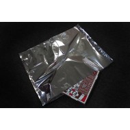 large silver mylar bag