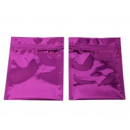 Purple MylarFoil ZipSeal Mini Pouches