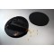 4" Black Circle Pouch (1,000/case) - 35MB0404CRL