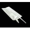 3.0" x 7.0" OD Clear 3 Side Seal Pouch with Semicircle Lip and Tear Notch (1,000/case) - 48MT0307NSTN
