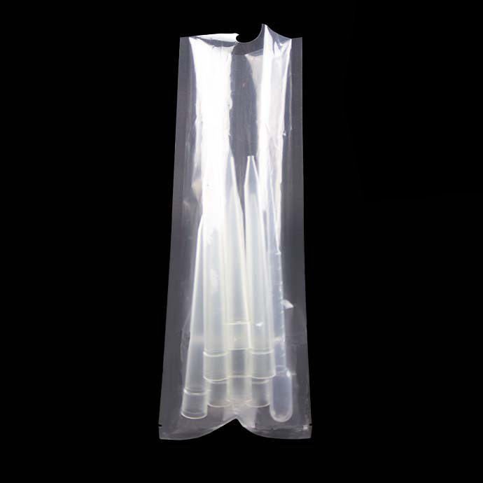 medium sized semi-circle lip sterilization ready pouch 3.5 x 8.5