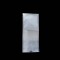 3.5" x 8.5" OD Clear 3 Side Seal Pouch with Semicircle Lip and Tear Notch (1,000/case) - 48MT035085NSTN