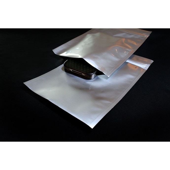5" x 9.5" Tamper Evident ZipSeal Pouch - 05MFS095TE