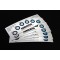 Humicator® 10%-60% RH 6 Spot Humidity Indicator Card (10/pack) - 6HC1060