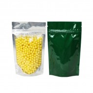 Clear/Green Stand Up Pouch