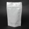 4" x 6.41" x 2.25" Clear/White Medical Bag Stand Up Pouch w/ Disclaimer NO Tear Notch (1,000/case) - AVS02ZMEDNTN