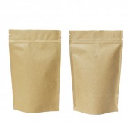 5” x 8” x 3” OD Kraft Stand Up Pouch