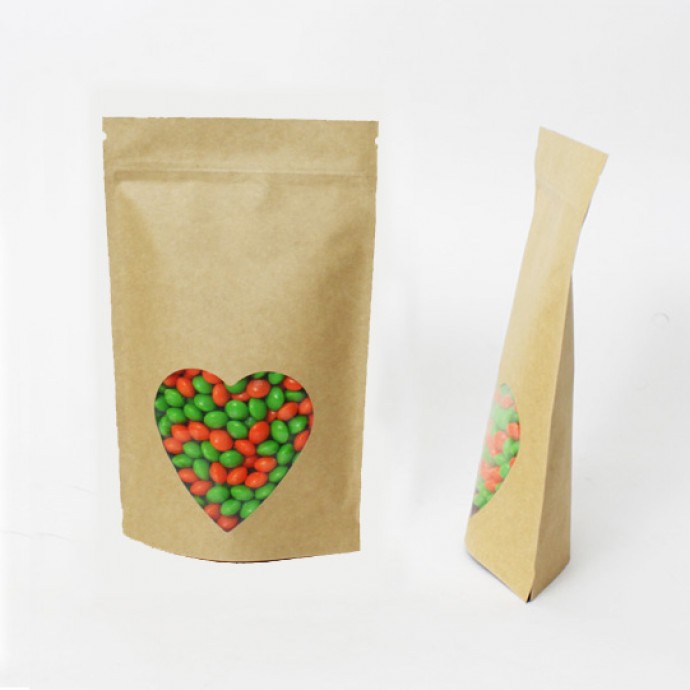 Details about   Matt Finish Foil Mylar Bag Stand Up Pouches with Window 90mm x 140mm 60mm 