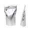 6" x 9.37" x 3.25" OD Silver FILL READY Mylar Foil Stand Up Pouch (1,000/case) - CR325ZRCFR