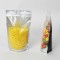 6" x 9.37" x 3.25" Clear/Black Stand Up Pouch; (1,000/case) -CVB325ZRC