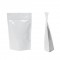 6" x 9.4" " x 3.25" White Mylar Foil Stand Up Pouch (1,000/case) - CW325ZRC