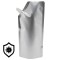 5.315" x 10.433" x 2.6" OD Sterilized Stand Up SpoutPAK Pouch with 8.6mm ID Spout, 16.9 fl oz / 500 mL (50/pack) - STESR081925MS
