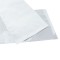 10.75" x 17.25" O.D Clear/White Teknapore HDPE Peelable Pouch with Chevron Seal (500/case) - 1075PPL1725CV