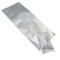 clear side of peel pouch showing card sticking out
