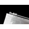 8.5" x 6.0" White Child Resistant Bag 4.3 Mils Pouch (500/case) - ZPCR08506W