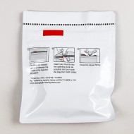 5.5" x 6.75" OD Child-Resistant Thumb-Pocket™ Zipper Bag (1,000/case) - ZCR0550675OZE