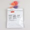 5.5" x 6.75" OD 1/4th Oz. Child-Resistant Thumb-Pocket® Zipper Bag, Fill Through Top (1,000/case) - ZCR0550675OZE