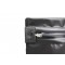 8.0" x 6.0" x 2.36" O.D. Black PharmaLoc™ stand up pouch with child resistant ZipSeal (250/case) - ZCR0806BG3