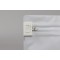 8.0" x 6.0" x 2.36" O.D. White PharmaLoc™ stand up pouch with child resistant ZipSeal (250/case) - ZCR0806WG3