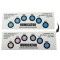 Humicator® 30%-80% RH 6 Spot Humidity Indicator Card (10/pack) - 6HC3080