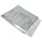 INACTIVE 8x12 in 460 grade white desiccant paper - stack of 5 sticking out of foil tear notch pouch