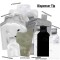 a wide array of pouches in different sizes, colors and materials sporting tear open dies cut dispenser tips
