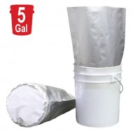 5 gallon drum pail liners with narrow white bucket