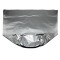 comes rolled in form drum liner lying folded flat