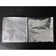 ECBVF2N0808 - 8" x 8" 4 mil Silver Channel vacuum Foil food saver bag; (500/case)