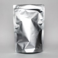 single standing foil pouch with zipper