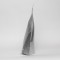 9" x 13.375" x 4.75" OD Silver Mylar Foil Stand Up Pouch with ZipSeal (250/case) - FDR0475Z