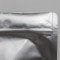 9" x 13.375" x 4.75" OD Silver Mylar Foil Stand Up Pouch with ZipSeal (250/case) - FDR0475Z