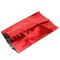 open end of finseal red pouch