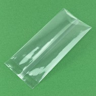 2.5" x 6.0” OD Transparent Finseal Pouch