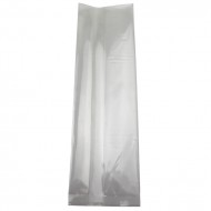 6.25" x 8.5” OD Transparent Finseal Pouch