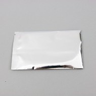 3.0” x 5.125” Silver Fin Seal Pouch with Tear Notch