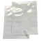 4.5” x 6” OD PAKVF4C White Mylar Foil Tamper Evident Mini Pouch (1,000/case) - 045VF4CW06
