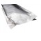 11" x 4.875" x 23.25" Silver PAKDRY7500 Side Gusset Pouch with Valve (100/case) - 11P75C04875SG23375