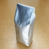 1 lb silver coffee bag