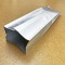 1 lb silver coffee bag open end