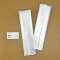 1 lb silver coffee bags next to business card