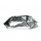 14.5" x 19" x 6" Silver MylarFoil Stand Up Pouch; (250/case) - LPTG01