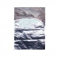 34.5" x 42.5" ID silver PAKVF4 MylarFoil box liner
