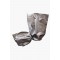 55 Gal [208L] - 4 mil - 35.875” x 45" H x 22.75” Mylar Foil Drum Liner (10/case) - RBPCAD2275H45